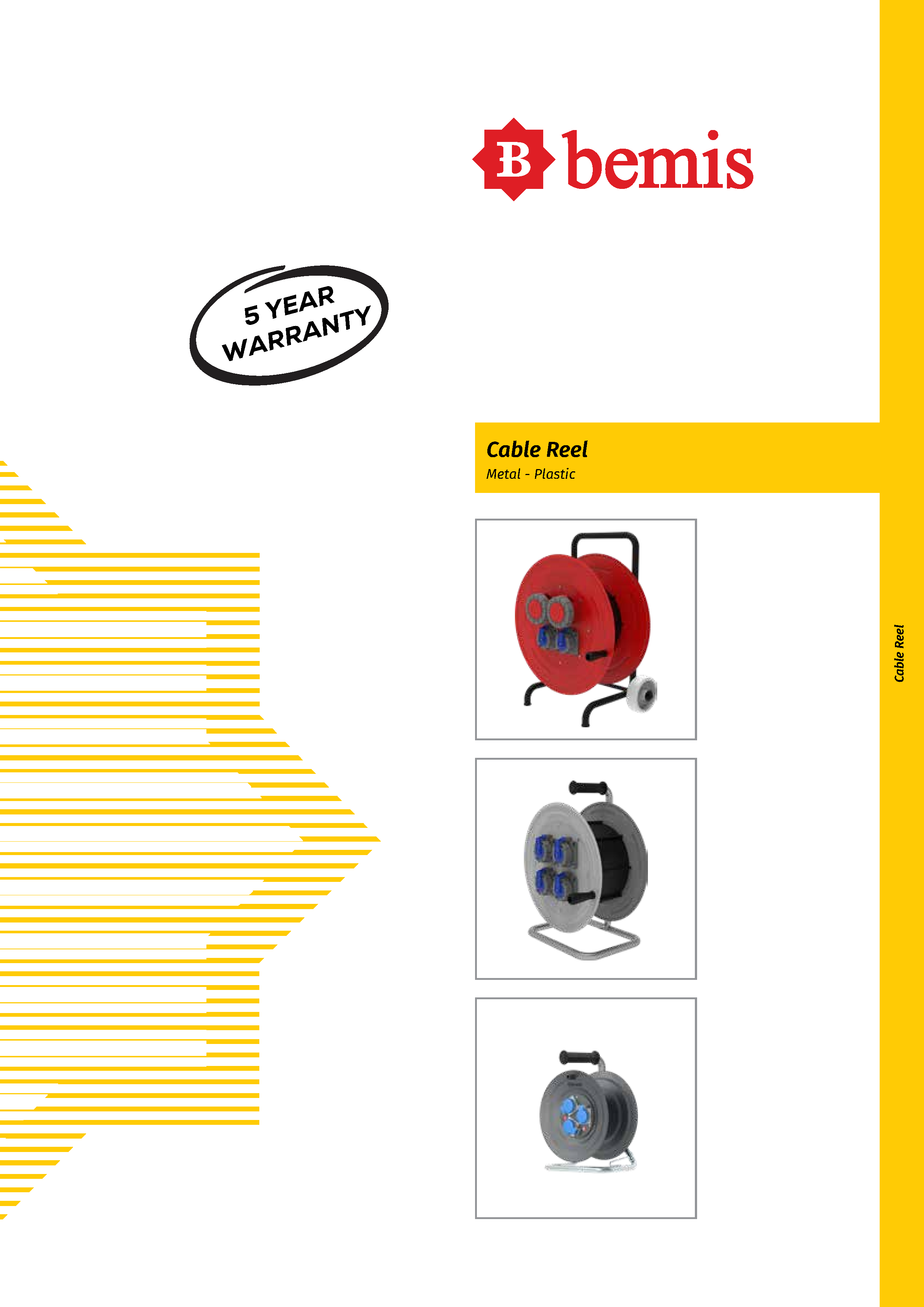 کاتالوگ کابل جمع کن bemis Cable reel